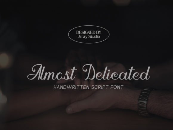 Almost Delicated: A Modern Script Font for Branding Projects