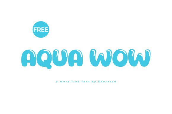 Aqua Wow Font Review for Real Projects