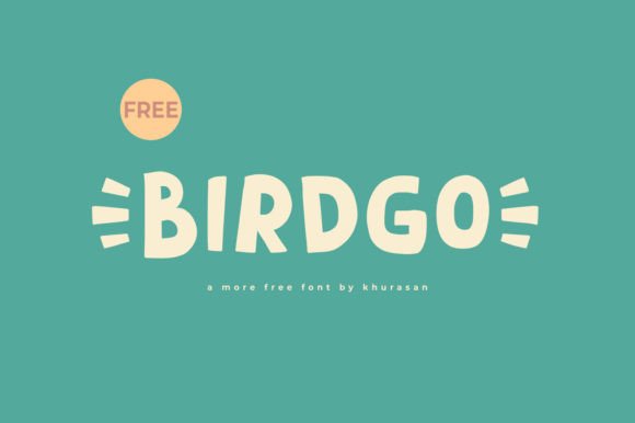 Birdgo: A Versatile Display Font for Creative Projects
