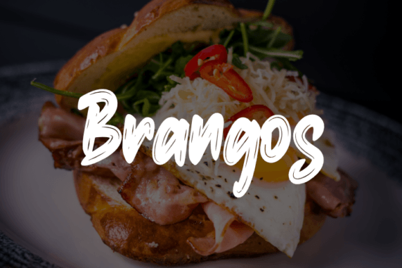 Brangos Font for Bold Branding and Digital Creativity