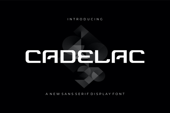 Cadelac: A Modern Font for a Polished Brand Look