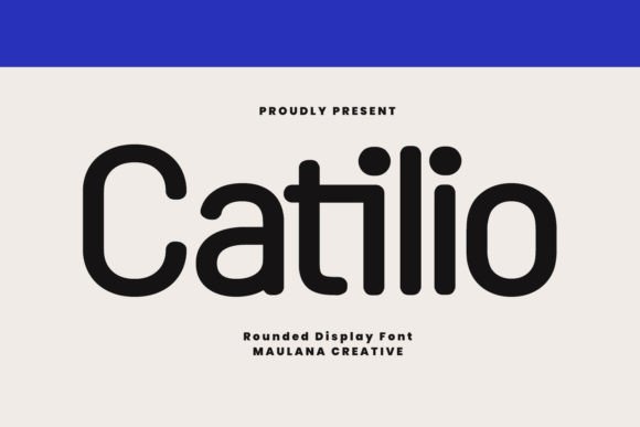 Catilio: A Modern Sans Serif Font for Web Design