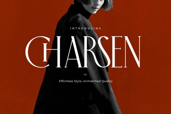 Charsen: A Serif Font for Premium Branding