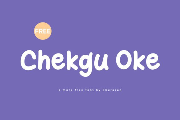 Chekgu Oke Font for Modern Editorial Design