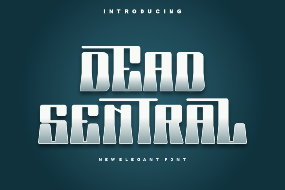 Dead Sentral Font for Bold Branding and Digital Creativity