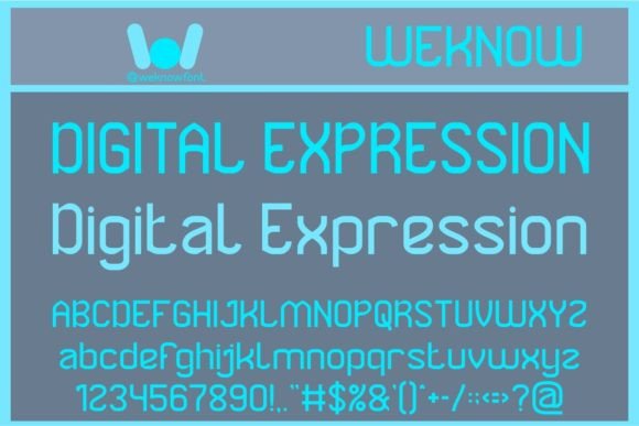 Digital Expression: A Modern Sans Serif for Campaign Creativity