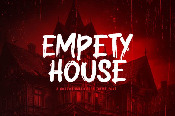 Empety House: A Modern Brush Font for Bold Campaigns