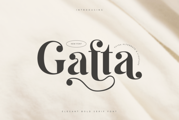 Enhance Your Craft Projects with the Elegant Gafta Font