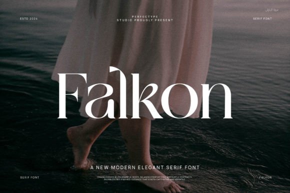 Falkon Serif Font for Modern Editorial Design