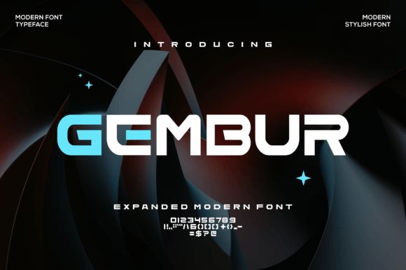 Gembur Font – Modern Typography for Your Brand