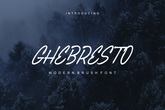 Gheb Resto: A Modern Font for Your Brand's Visual Upgrade