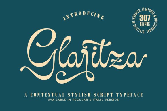 Glaritza Script: A Modern Typeface for Digital Branding