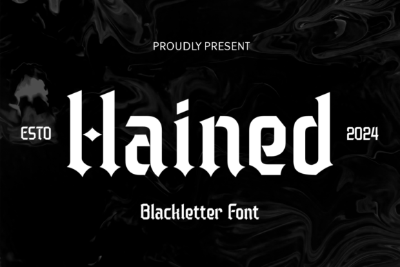 Hained: A Bold Typeface for Modern Web Design