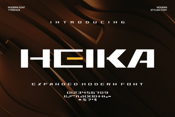 Heika: A Modern Typeface for Bold Editorial Design