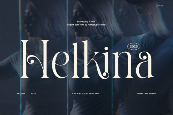 Helkina Serif Font for Modern Web Design
