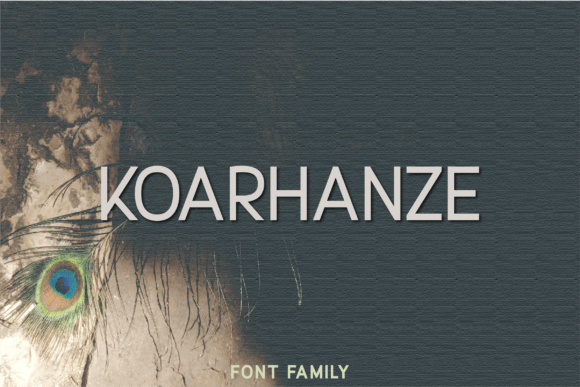 Koarhanze: A Modern Sans Serif Font for Creative Makers