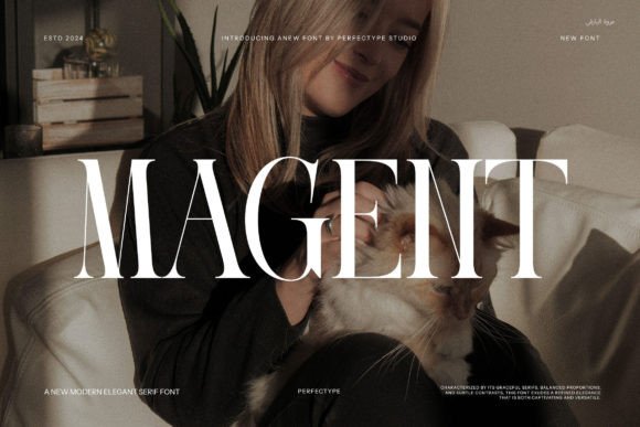 Magent Serif Font for Polished Branding