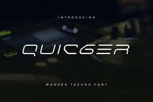 Quicger: A Modern Font That Elevates Branding