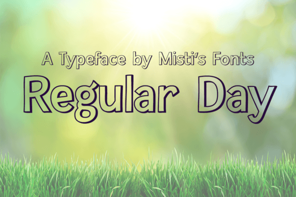 Regular Day: A Modern Sans Serif for Digital Projects