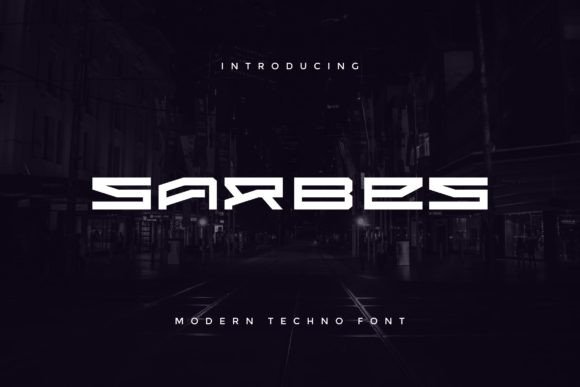 Sarbes – Modern Font for Bold Branding