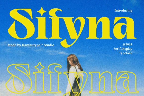 Sifyna: A Stylish Serif Font for Your Brand