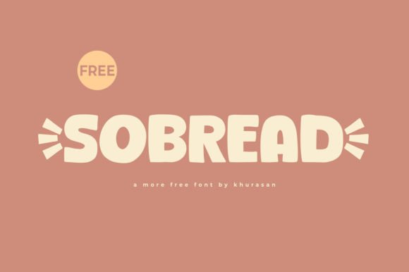 Sobread Font for Modern Branding Projects