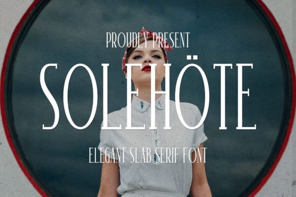 Solehote: A Modern Serif Font for Editorial Design