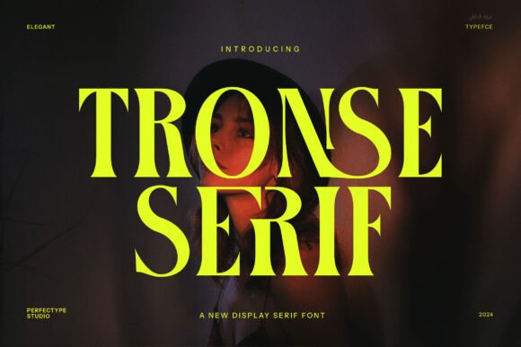 Tronse Serif Font for Handmade Creations