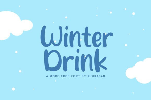 Winter Drink Font for Web Design Projects